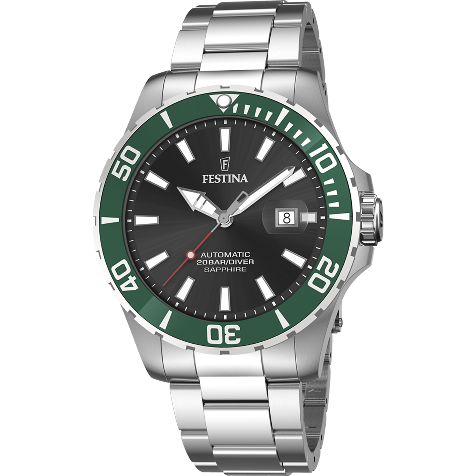 FESTINA%20F20531/2%20AUTOMATIC%20DIVER%20SAPPHIRE%20ERKEK%20KOL%20SAATİ